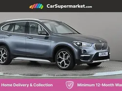 Grey Used 2018 BMW X1 xLine SUV | £16,397 (Fair price)