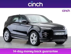 Black Used 2022 Land Rover Range Rover evoque SE Dynamic SUV | £28,699 (Good price)