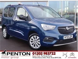 Blue Used 2021 Vauxhall Combo Elite MPV | £15,990 (A bit pricey)