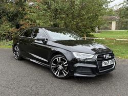Black Used 2016 Audi A3 S-Line Sedan | £11,619 (Fair price)