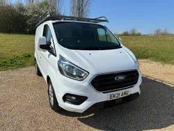 White Used 2021 Ford Transit Custom Limited Van | £16,475 (A bit pricey)