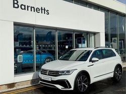 White Used 2023 VW Tiguan R-line SUV | £27,999 (Fair price)