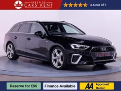 Black Used 2020 Audi A4 S-Line Estate | £21,030 (Fair price)