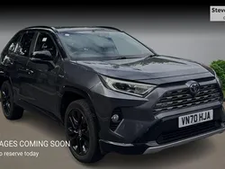 Grey/black Used 2020 Toyota RAV4 Hybrid SUV | £27,018 (Expensive)