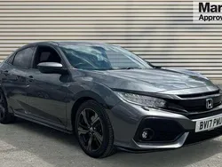 Grey Used 2017 Honda Civic Sport Hatchback | £13,806 (Fair price)