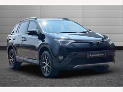 Eclipse black Used 2018 Toyota RAV4 Hybrid Design SUV | £16,995 (Fair price)