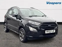 Black Used 2022 Ford Ecosport ST-Line SUV | £14,400 (Fair price)