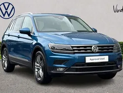 Blue Used 2019 VW Tiguan SEL SUV | £19,300 (Fair price)