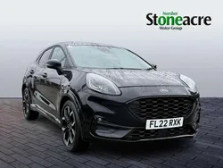 Black Used 2022 Ford Puma Gen-E ST-Line X SUV | £15,790 (Fair price)