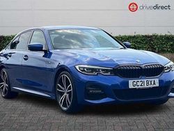 Blue Used 2021 BMW 320 M Sport Sedan | £19,750 (Fair price)