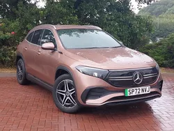 Gold Used 2022 Mercedes EQA300 AMG line SUV | £20,998 (A bit pricey)