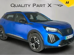 Blue Used 2024 Peugeot e-2008 Allure SUV | £16,500 (Fair price)