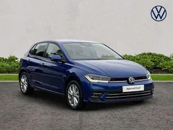 Blue Used 2022 VW Polo Style Hatchback | £17,290 (A bit pricey)