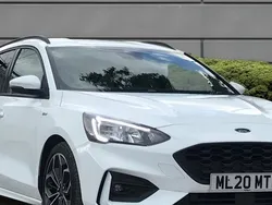 White Used 2020 Ford Focus ST-Line X Estate | £11,995 (Good price)