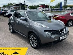 Grey Used 2013 Nissan Juke Tekna SUV | £3,995 (Fair price)