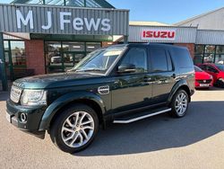 Green Used 2014 Land Rover Discovery 4 HSE SUV | £23,000