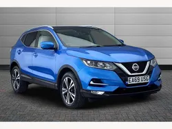 Blue Used 2020 Nissan Qashqai N-Connecta SUV | £14,490 (Good price)