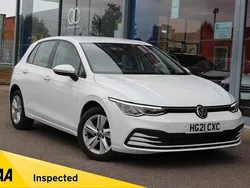 White Used 2021 VW Golf VIII S Hatchback | £13,675 (Fair price)