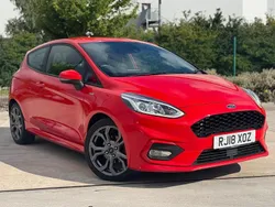 Red Used 2018 Ford Fiesta ST-Line Hatchback | £6,700 (A bit pricey)