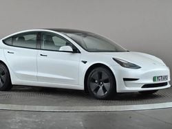 White Used 2021 Tesla Model 3 Standard Range Sedan | £18,198 (Fair price)