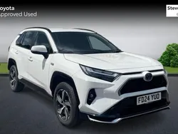 White New 2024 Toyota RAV4 Hybrid Design SUV | £36,329 (A bit pricey)