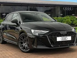 Black New 2025 Audi RS3 Advanced Hatchback | £61,980 (Fair price)