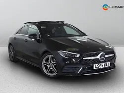 Black Used 2019 Mercedes CLA180 AMG line Sedan | £19,975 (Fair price)