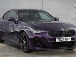 Purple Used 2024 BMW 220 M Sport Coupe | £33,945 (Fair price)