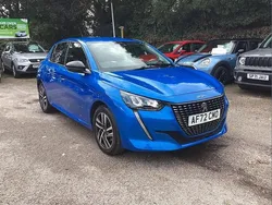 Blue Used 2022 Peugeot 208 Allure+ Hatchback | £13,995 (Fair price)