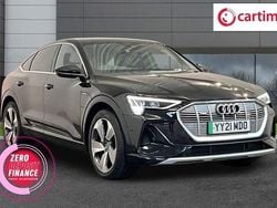 Black Used 2021 Audi e-tron S-Line SUV | £21,990 (Fair price)