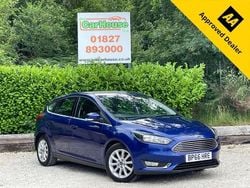 Blue Used 2016 Ford Focus Titanium Hatchback | £6,499 (Fair price)