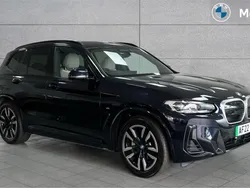 Black Used 2022 BMW iX3 M Sport SUV | £28,991 (Fair price)