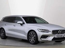 Silver Used 2021 Volvo V60 Inscription Estate | £22,650 (Fair price)