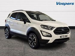 White Used 2022 Ford Ecosport Active SUV | £13,900 (Fair price)