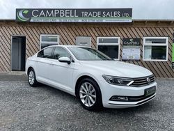 White Used 2016 VW Passat Business Sedan | £9,950 (Fair price)