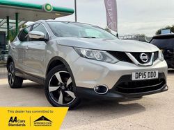 Silver Used 2015 Nissan Qashqai N-TEC SUV | £5,900 (Fair price)