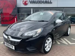 Black Used 2017 Vauxhall Corsa Hatchback | £6,882 (Fair price)