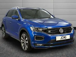 Blue Used 2019 VW T-Roc R-line SUV | £16,250 (Good price)