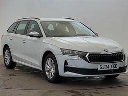 Moon white metallic Used 2024 Skoda Octavia SE Technology Estate | £21,950 (Fair price)