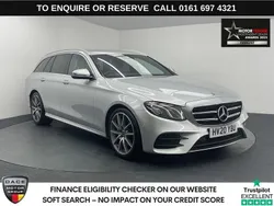 Silver Used 2020 Mercedes E220 AMG line Estate | £18,440 (Super price)