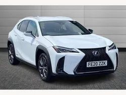 F sport white Used 2020 Lexus UX 250h Sport Line SUV | £20,291 (A bit pricey)