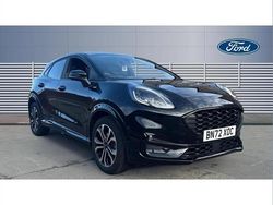 Black Used 2022 Ford Puma Gen-E ST-Line SUV | £15,000 (Fair price)