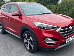 Red Used 2018 Hyundai Tucson Edition SUV | £14,899 (Fair price)
