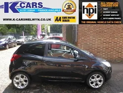 Black Used 2017 Ford Ka Zetec Hatchback | £6,490 (Fair price)