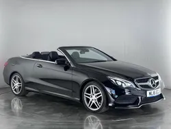 Black Used 2016 Mercedes E220 AMG Line Premium Cabriolet | £14,550 (Good price)