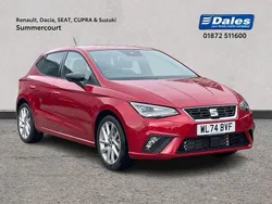 Metallic desire red Used 2025 Seat Ibiza FR Hatchback | £18,500 (A bit pricey)