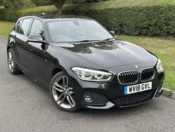 Black sapphire metallic paint Used 2018 BMW 118 M Sport Hatchback | £10,990 (Good price)
