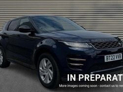 Blue Used 2022 Land Rover Range Rover evoque R-Dynamic SUV | £22,982 (Fair price)