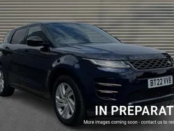 Blue Used 2022 Land Rover Range Rover evoque R-Dynamic SUV | £23,001 (Fair price)