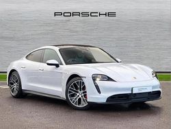 White Used 2020 Porsche Taycan Sedan | £43,990 (A bit pricey)